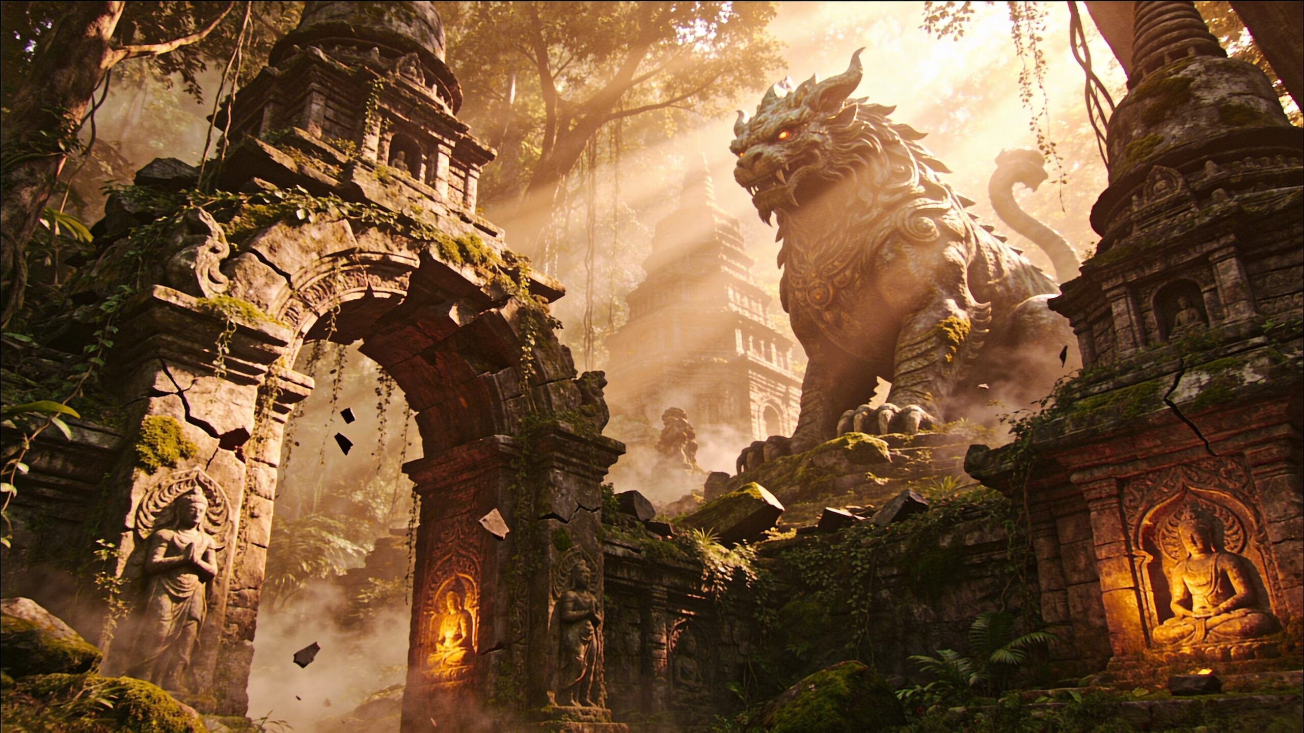 Legendary Creatures That Protect Hidden Ruins Around the World