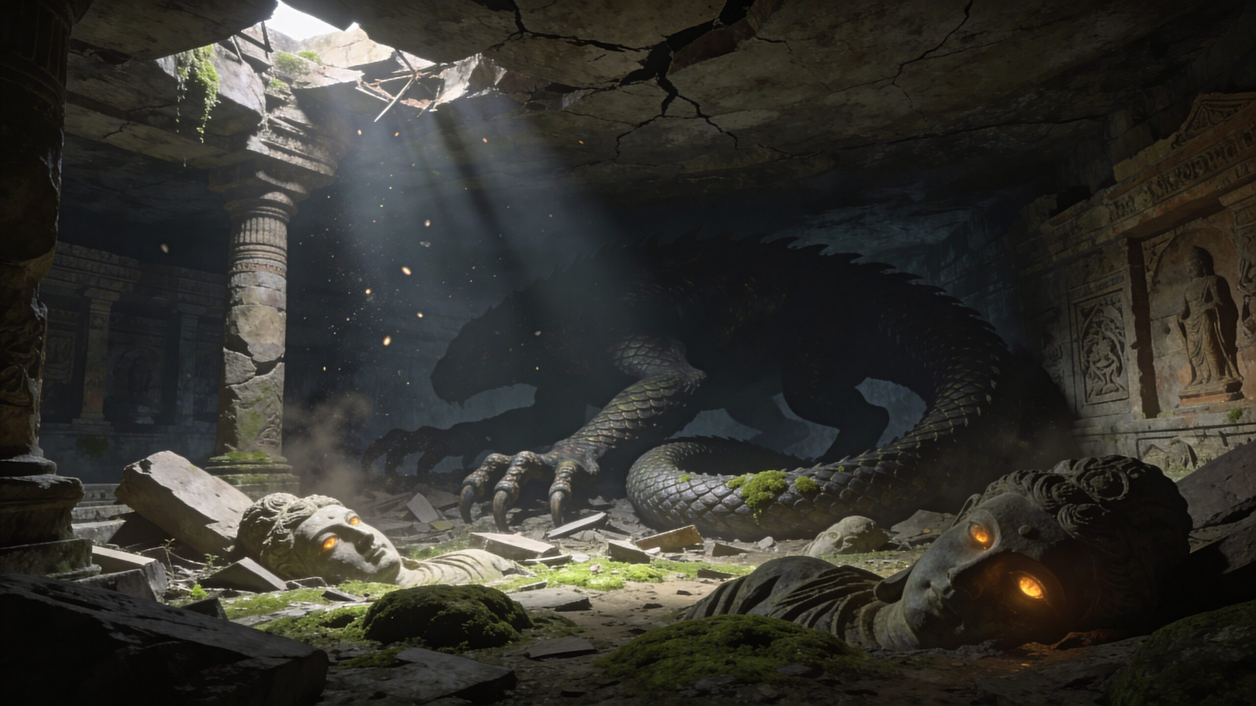 Monsters Said to Live Beneath Ancient Civilizations