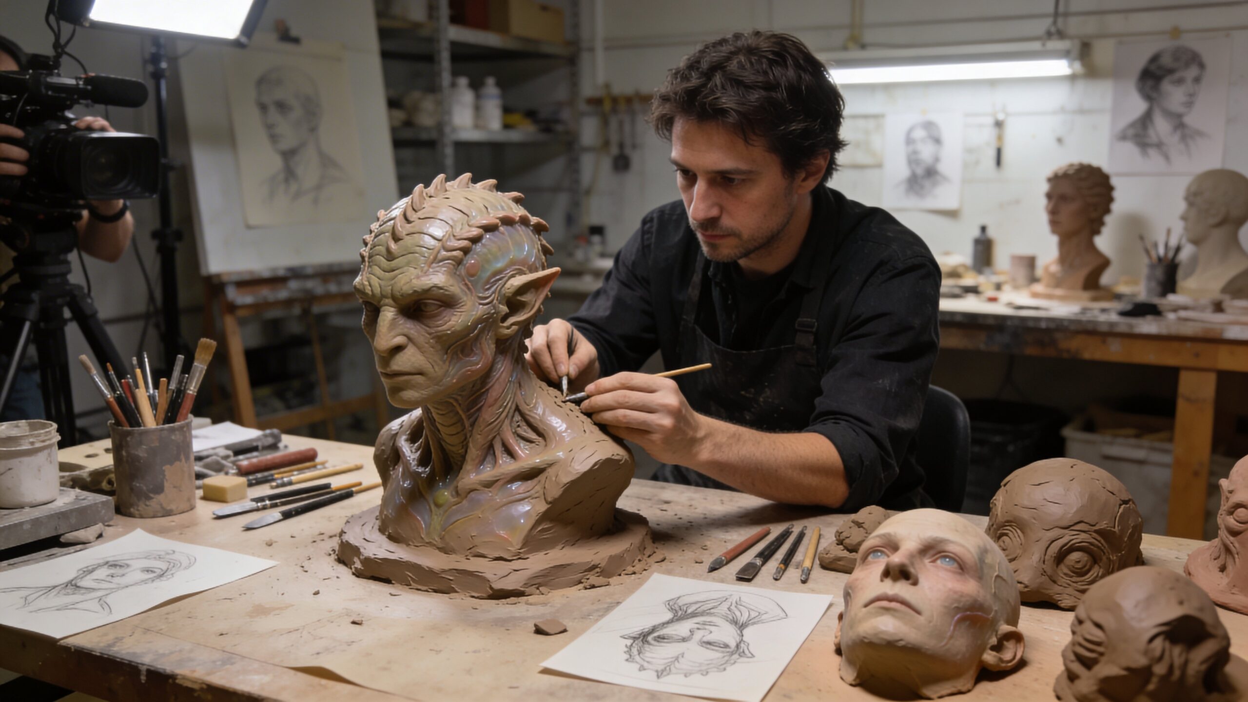 The Complete Process of Bringing Creatures to Life in Film