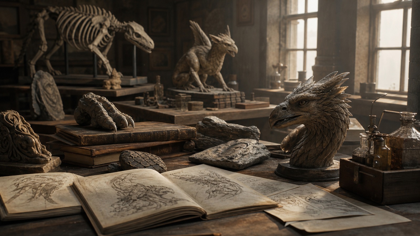 The Most Iconic Fantasy Beasts in History ultra realistic featured image