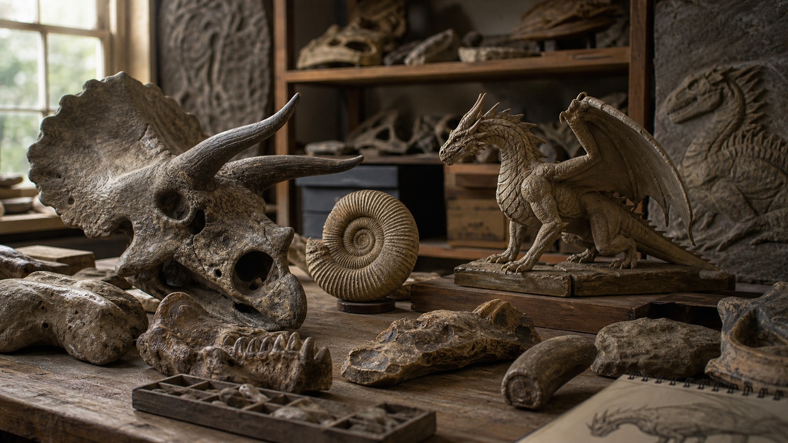 Ancient Beasts That Inspired Modern Fantasy Creatures ultra realistic featured image