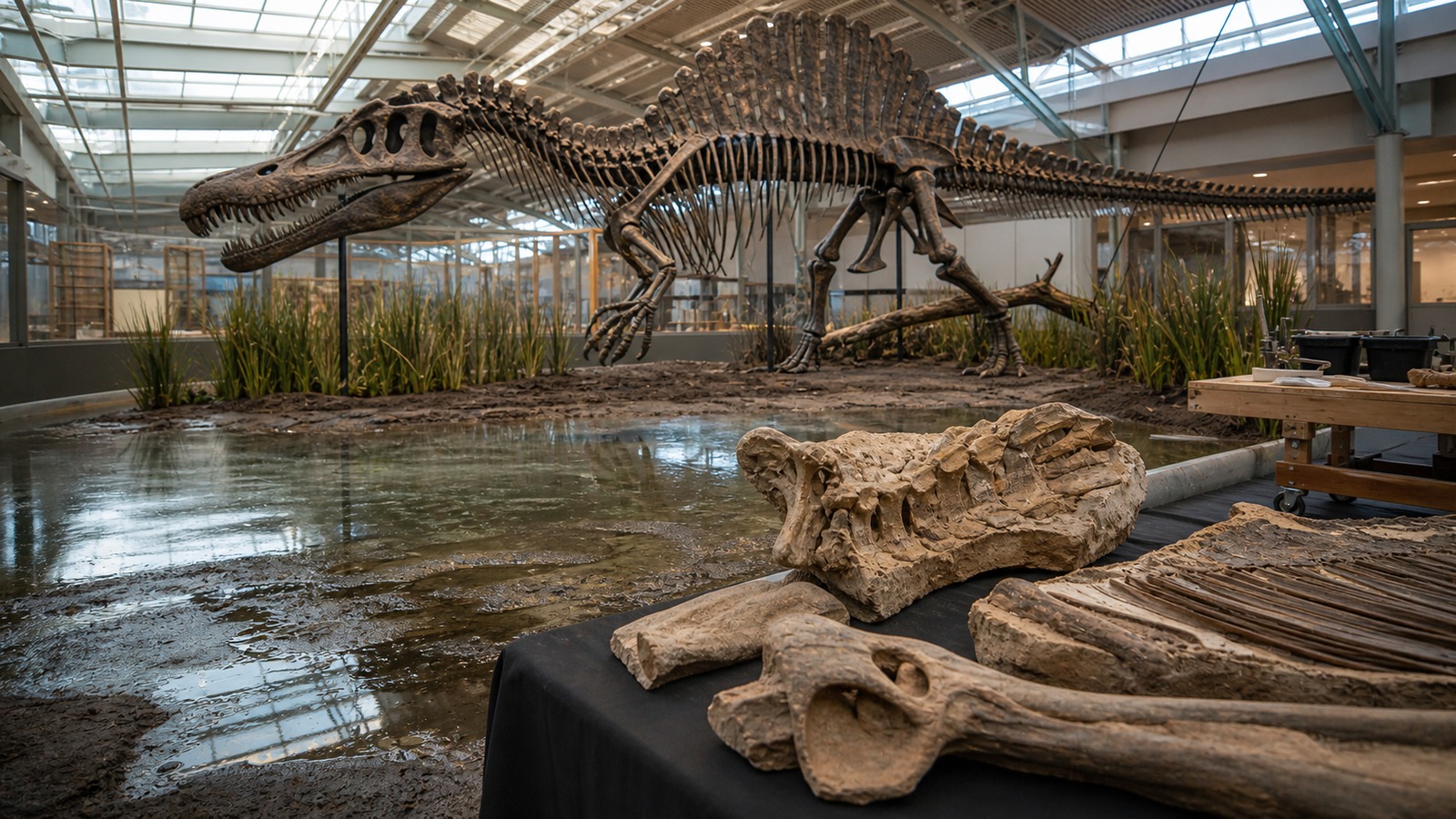 Spinosaurus: The Giant Dinosaur That Hunted in Water ultra realistic featured image