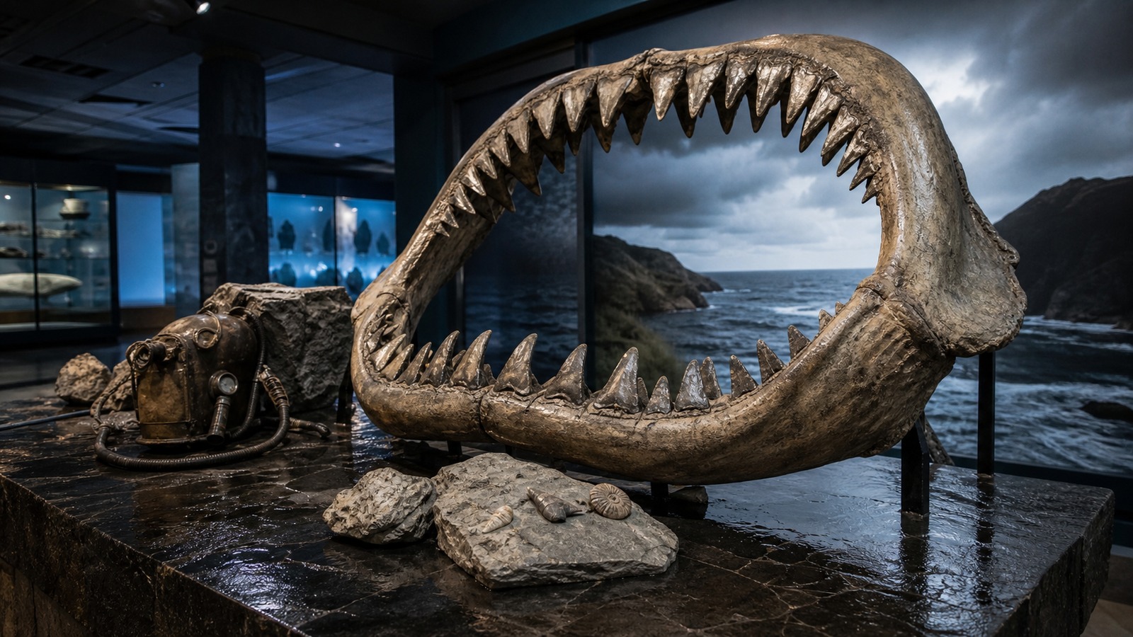 Megalodon: The Prehistoric Shark That Ruled the Oceans ultra realistic featured image
