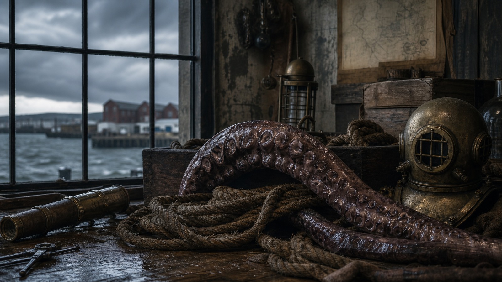 The Kraken: Myth, Sightings, and Sea Monster Origins ultra realistic featured image