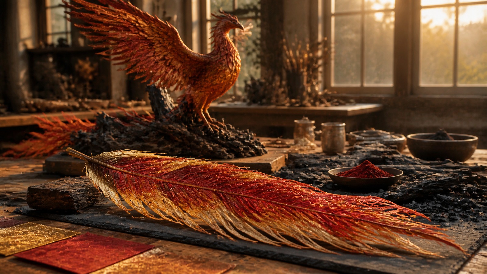 Phoenix Rising: The Firebird Myth Across Cultures ultra realistic featured image