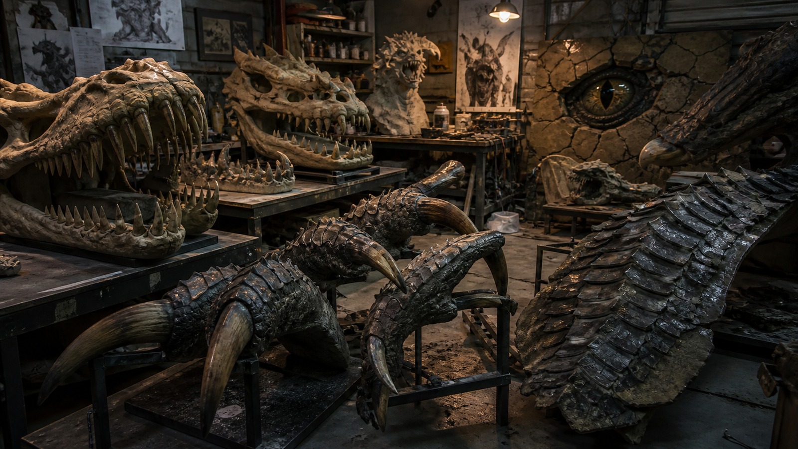 The Most Dangerous Fantasy Beasts in Myth and Fiction ultra realistic featured image