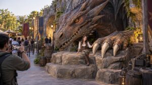 Editorial creature scene for 25 Incredible Creature Photo Ops Every Fantasy Fan Would Love